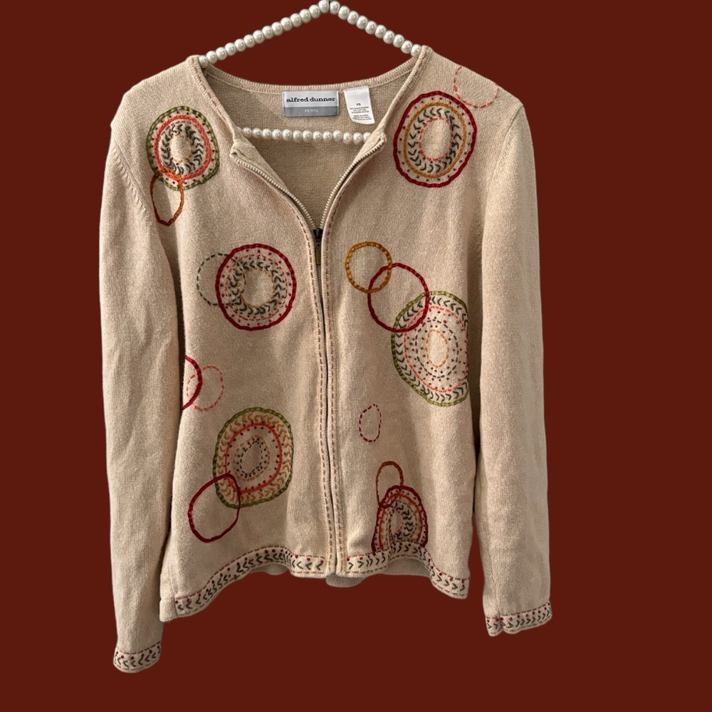 Alfred Dunner zip up